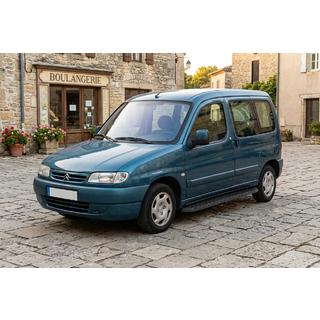 Side steps Tayga Black (2 stuks, aluminium) Citroen Berlingo 1996–2008 foto 1