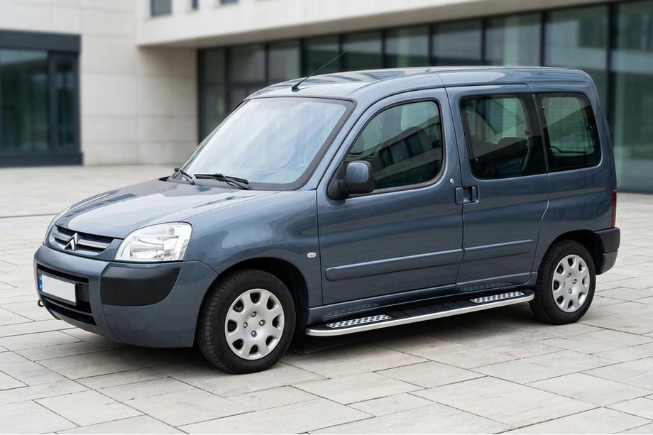 Citroen Berlingo 1996–2008 Tayga V2 side steps (2 stuks, aluminium) Image