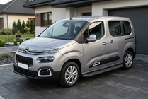 Citroen Berlingo/Multispace 2018– Side steps Tayga Black (2 stuks, aluminium) foto 1