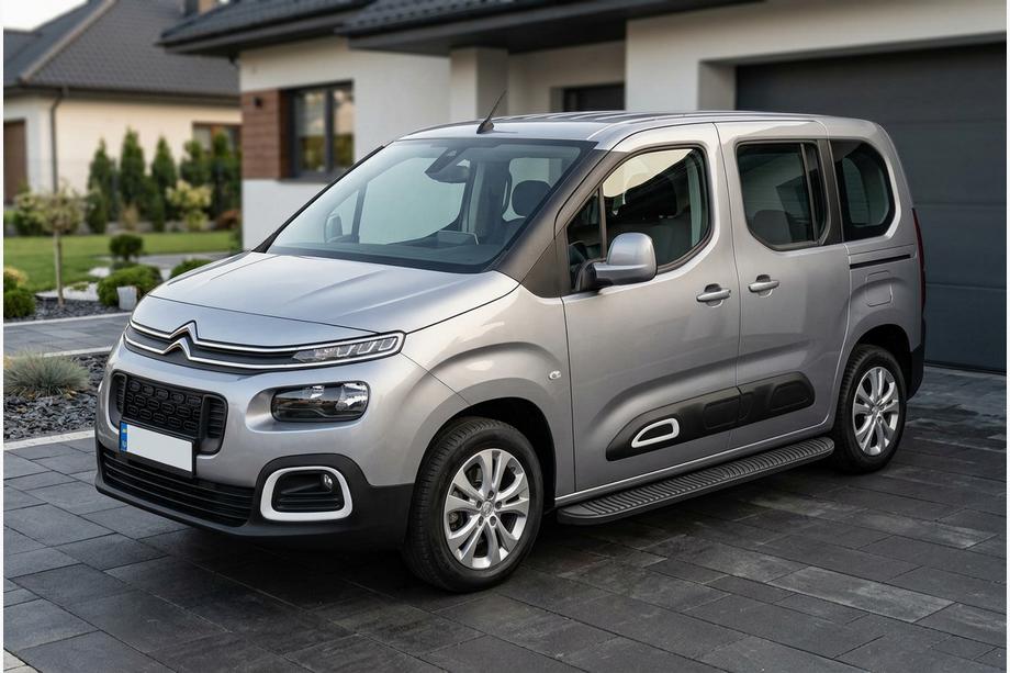 Citroen Berlingo/Multispace 2018– Side steps Tayga Black (2 stuks, aluminium) Image