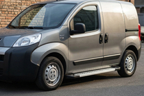 Citroen Nemo 2007–2017 Side steps New Vision Grey (2 stuks, aluminium) foto 1