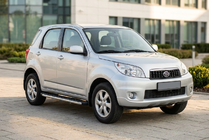 Daihatsu Terios 2006–2017 BlackLine zijsteps (2 stuks, aluminium) foto 1