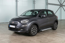Fiat 500X 2014–2024 Side steps New Vision Grey (2 stuks, aluminium) foto 1