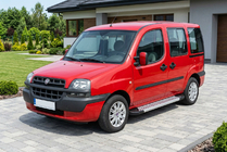 Fiat Doblo I 2001–2005 Side steps New Vision Grey (2 stuks, aluminium) foto 1