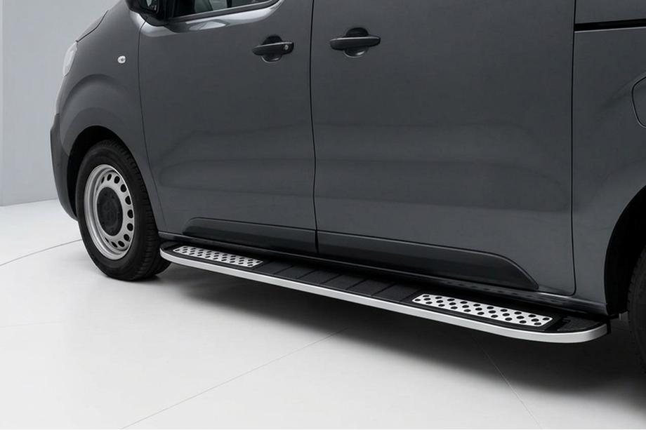 Fiat Scudo 2007–2015 Tayga V2 side steps (2 stuks, aluminium) Image