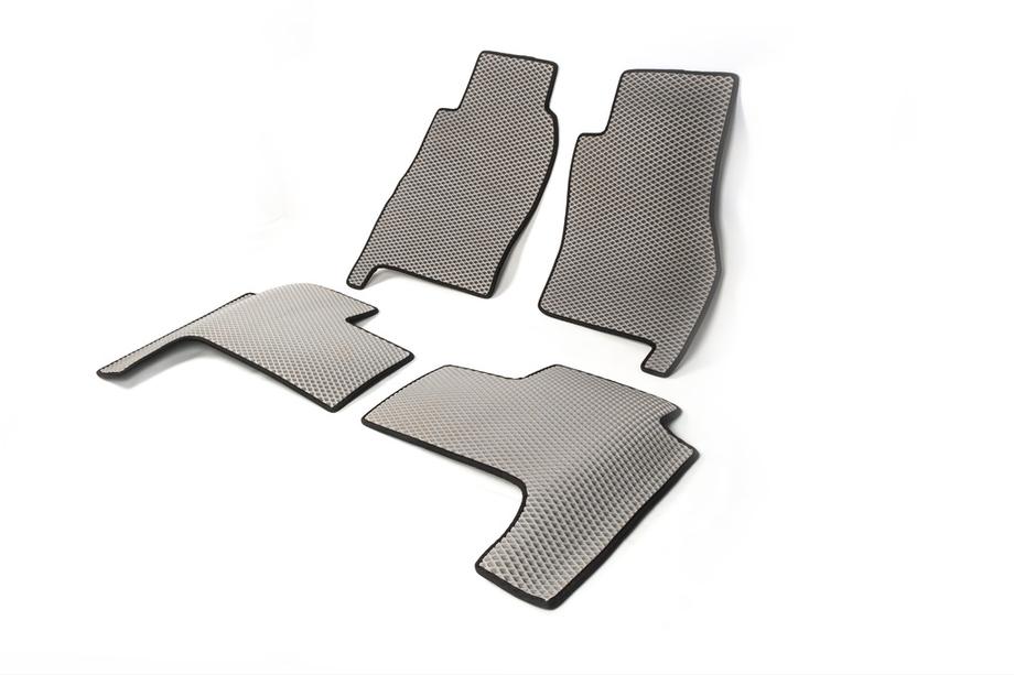 Nissan Patrol Y61 1997–2011 EVA automatten (grijs) Korte set, 4 stuks (voor en achter) Foto 2