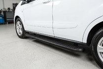 Ford Courier 2014–2023 Side steps Tayga Black (2 stuks, aluminium) foto 1