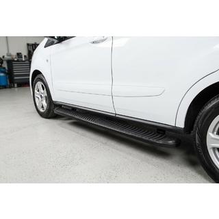 Side steps Tayga Black (2 stuks, aluminium) Ford Courier 2014–2023 foto 1