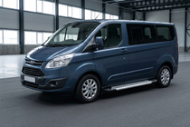 Ford Custom 2013–2022 Side steps New Vision Grey (2 stuks, aluminium) foto 1