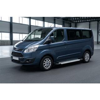 Side steps New Vision Grey (2 stuks, aluminium) Ford Custom 2013–2022 foto 1