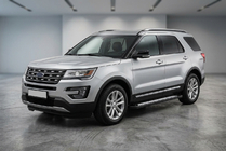 Ford Explorer 2011–2019 Side steps New Vision Black (2 stuks, aluminium) foto 1