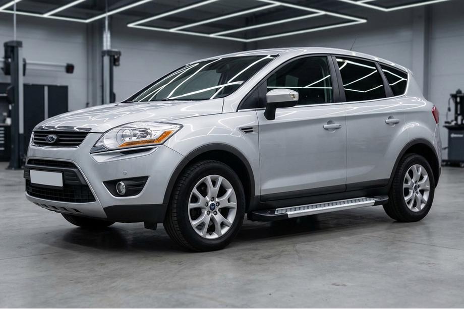 Ford Kuga 2008–2013 Side steps New Vision Grey (2 stuks, aluminium) Image
