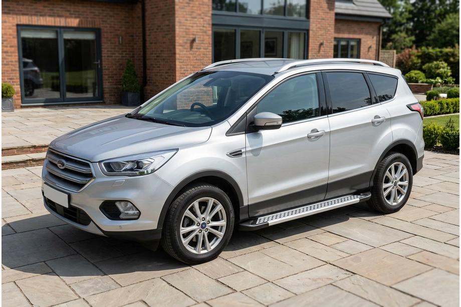 Ford Kuga/Escape 2013–2019 Zijdrempels Vision New Grey (set van 2, aluminium) Image