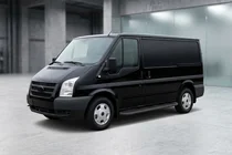 Ford Transit 2000–2014 Side steps Tayga Black (2 stuks, aluminium) foto 1