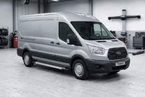 Ford Transit 2014– Side steps New Vision Grey (2 stuks, aluminium) L1 (Regular) foto 1