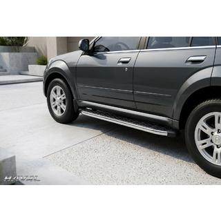BlackLine zijsteps (2 stuks, aluminium) GreatWall Haval/Hover H3 2005–2013 foto 1