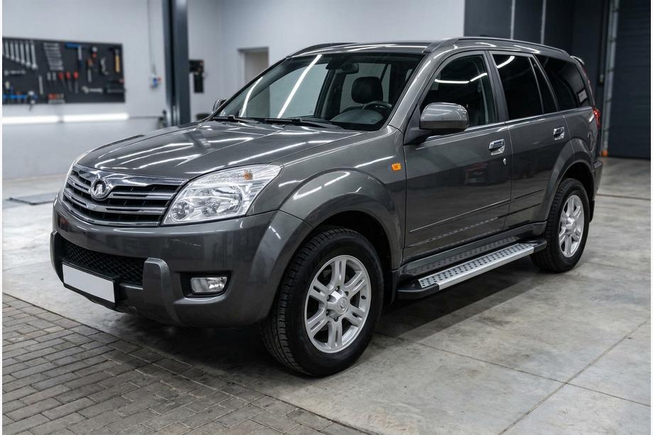 GreatWall Haval/Hover H3 2005–2013 Side steps New Vision Grey (2 stuks, aluminium) Image