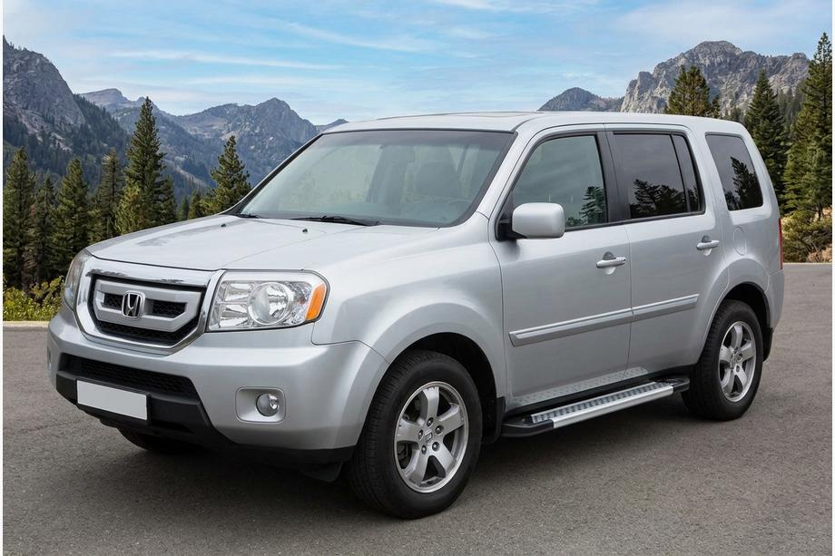 Honda Pilot 2008–2015 Side steps New Vision Grey (2 stuks, aluminium) Foto 1