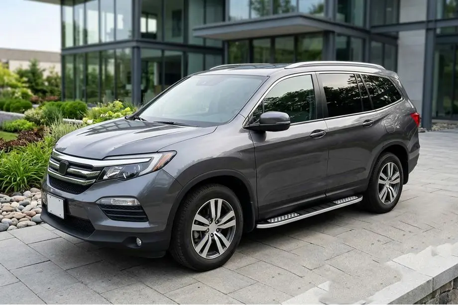 Honda Pilot 2015–2022 Tayga V2 side steps (2 stuks, aluminium) Image