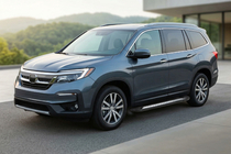 Honda Pilot 2015–2022 Side steps New Vision Black (2 stuks, aluminium) foto 1