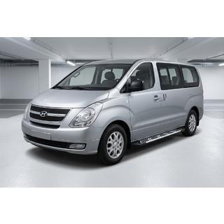 Sunrise sidesteps (2 st., aluminium) Hyundai H300, H1, Starex 2008–2020 foto 1