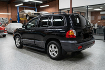 Hyundai Santa Fe 1 2000–2006 Side steps Tayga Black (2 stuks, aluminium) foto 1