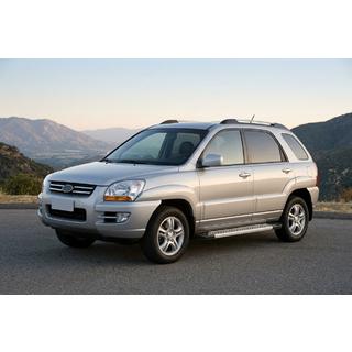Side steps New Vision Grey (2 stuks, aluminium) Kia Sportage 2004–2010 foto 1
