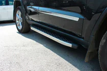 Jeep Grand Cherokee WK2 2010–2021 BlackLine side steps (2 stuks, aluminium) foto 1