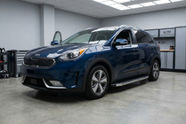 Kia Niro 2016–2021 BlackLine zijsteps (2 stuks, aluminium) foto 1