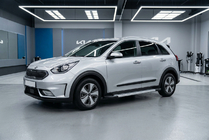 Kia Niro 2016–2021 Side steps New Vision Grey (2 stuks, aluminium) foto 1