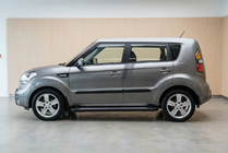 Kia Soul I 2008–2013 Zijstappen New Vision Black (set van 2 stuks, aluminium) foto 1