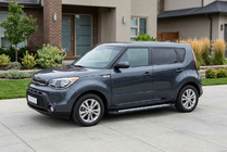 Kia Soul II 2013–2018 Zijstappen New Vision Black (set van 2 stuks, aluminium) foto 1