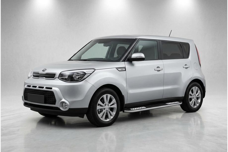 Kia Soul II 2013–2018 Tayga V2 side steps (2 stuks, aluminium) Image