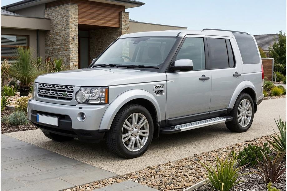 Land Rover Discovery IV 2009–2017 New Vision Grey zijtreden (2 stuks, aluminium) Image