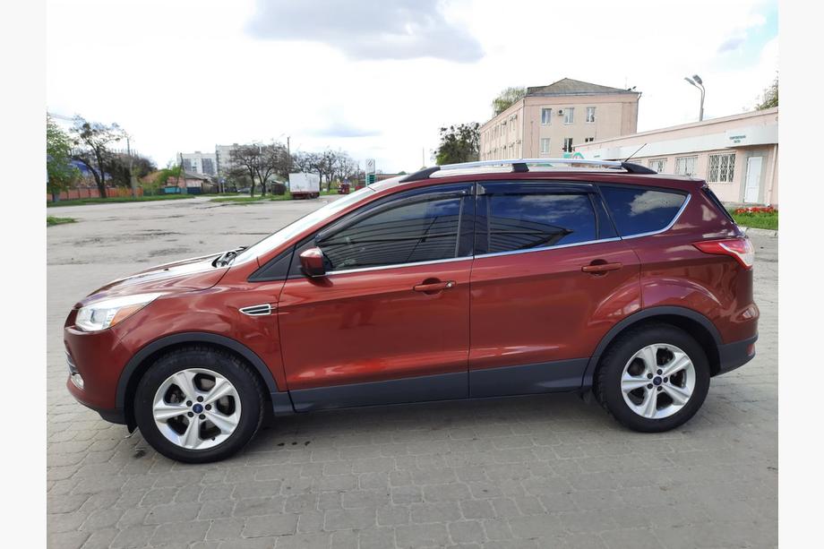 Ford Kuga/Escape 2013–2019 Turkse dakrails chroom (2 stuks) Image