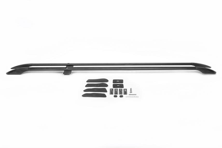 Opel Movano 2010–2021 Zwarte dakrails ExtraLong, kunststof voetsteunen Foto 8