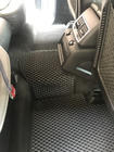 Audi Q7 2005–2015 EVA automatten (zwart) 2 rijen (5 matten) foto 6