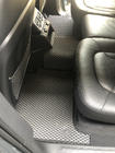 Audi Q7 2005–2015 EVA automatten (zwart) 2 rijen (5 matten) foto 10