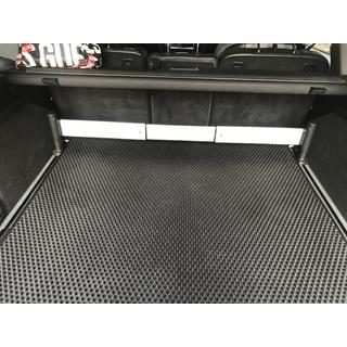 Kofferbakmat (EVA, zwart) (5 zitplaatsen) Audi Q7 2005–2015 foto 3