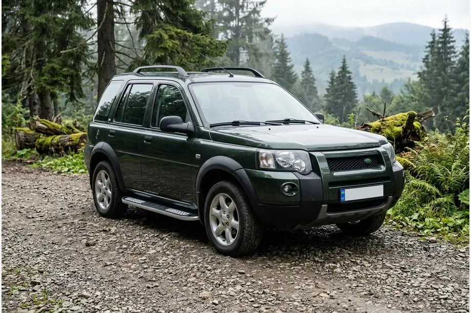 Land Rover Freelander I 1997–2006 Tayga V2 side steps (2 stuks, aluminium) Image