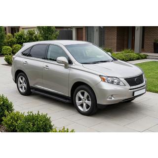Allmond Black side steps (2 stuks, aluminium) Lexus RX 2009–2015 foto 1
