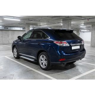 Zijsteps Allmond Grey (2 stuks, aluminium) Lexus RX 2009–2015 foto 1