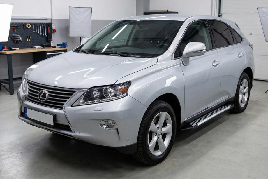 Lexus RX 2009–2015 Side steps Line (2 stuks, aluminium) Image