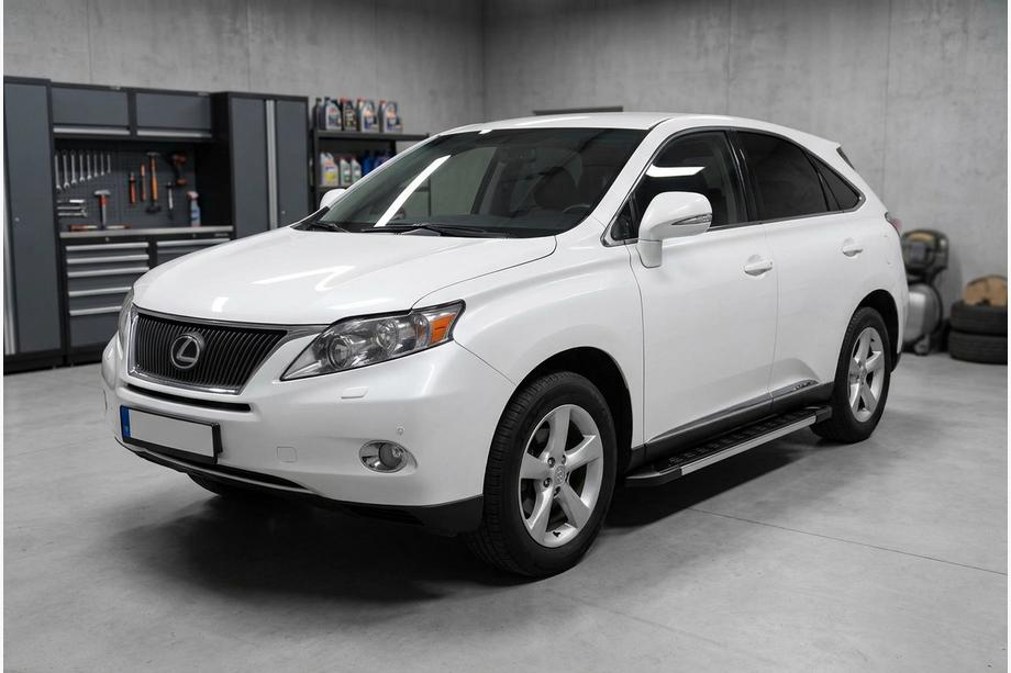 Lexus RX 2009–2015 Side steps RedLine V1 (set van 2, aluminium) Image