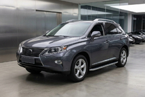 Lexus RX 2009–2015 Zijstappen Tayga Grey (set van 2, aluminium) foto 1