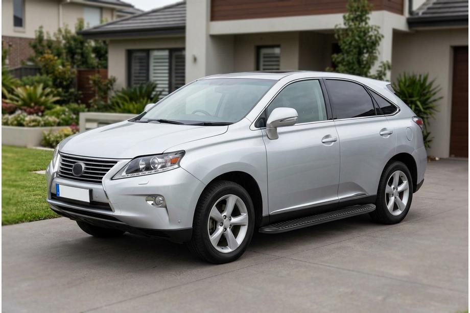 Lexus RX 2009–2015 Tayga Black side steps (2 stuks, aluminium) Image