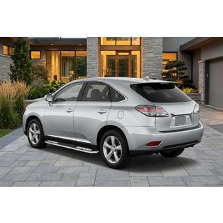 Zijsteps Tayga V2 (2 stuks, aluminium) Lexus RX 2009–2015 foto 1