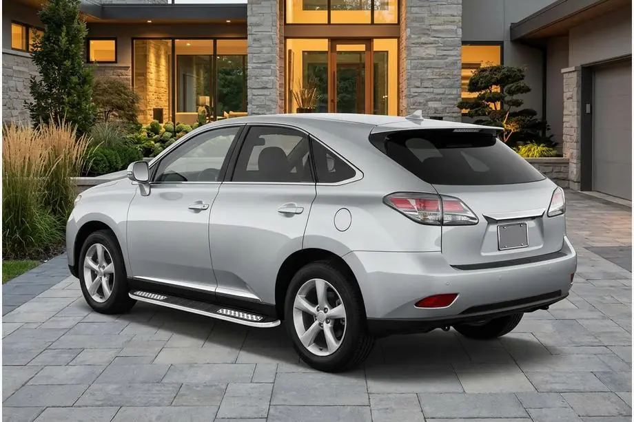 Lexus RX 2009–2015 Zijsteps Tayga V2 (2 stuks, aluminium) Image