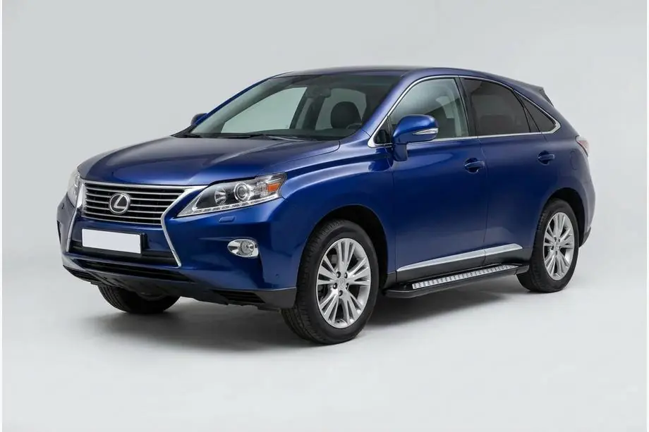 Lexus RX 2009–2015 Zijstappen New Vision Black (set van 2 stuks, aluminium) Image