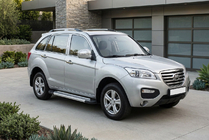 Lifan X60 2011– Side steps New Vision Grey (2 stuks, aluminium) foto 1